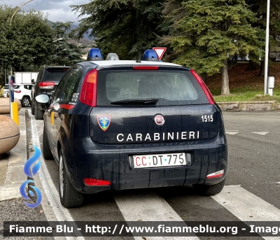 Fiat Punto VI serie 
Carabinieri 
Comando Carabinieri unità per la tutela Forestale Ambientale ed Agroalimentare 
CC DT 775
Parole chiave: Fiat Punto_IVserie CCDT775