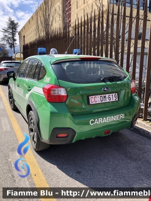 Subaru XV I Serie 
Carabinieri 
Comando Carabinieri unità per la tutela forestale ambientale ed agroalimentare di L’Aquila 
Allestimento Bertazzoni 
CC DM 619
Parole chiave: Subaru xv carabinieri forestali