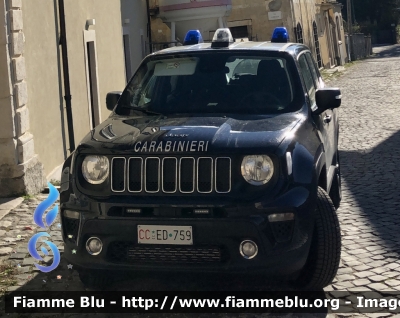 Jeep Renegade restyle 
Carabinieri 
Allestimento FCA 
CC ED 759
Parole chiave: Jeep Renegade_restyle CCED759