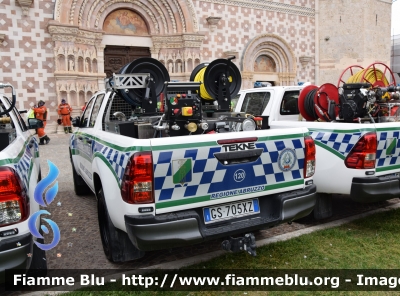 Toyota Hilux IX serie 
Protezione Civile 
Regione Abruzzo
Allestimento Tekne 
Cod.Automezzo 120
Parole chiave: Toyota hilux_IXserie 