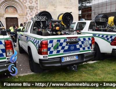 Toyota Hilux IX serie
Protezione Civile
Regione Abruzzo
Allestimento Tekne
Cod.Automezzo 124
Parole chiave: Toyota hilux_IXserie