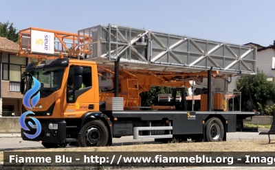 Iveco EuroCargo 180-280 IV serie 
ANAS 
Allestito con sistema “By Bridge” 
Allestimento Barin 
Parole chiave: Iveco EuroCargo_180-280_IVserie