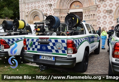 Toyota Hilux IX serie
Protezione Civile
Regione Abruzzo
Allestimento Tekne
Cod.Automezzo 130
Parole chiave: Toyota hilux_IXserie