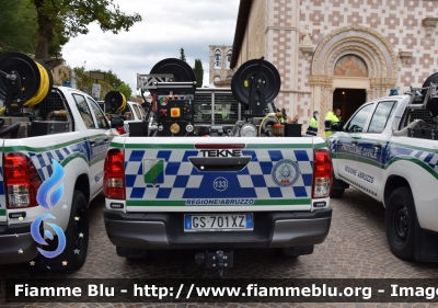 Toyota Hilux IX serie
Protezione Civile
Regione Abruzzo
Allestimento Tekne
Cod.Automezzo 133
Parole chiave: Toyota hilux_IXserie