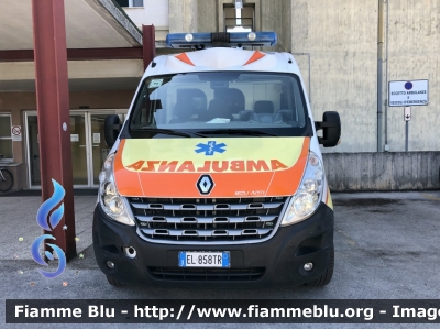 Renault Master IV serie 
Pubblica Assistenza Croce Verde Civitella Roveto (AQ)
Allestimento Bollanti 
Parole chiave: Renault Master_IVserie Ambulanza