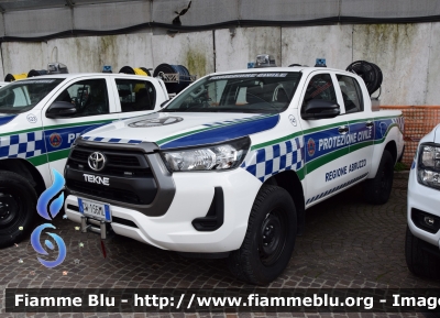 Toyota Hilux IX serie
Protezione Civile
Regione Abruzzo
Allestimento Tekne
Cod.Automezzo 141
Asseganto Temporaneamente alla protezione civile proloco di Coppito (AQ)
Parole chiave: Toyota hilux_IXserie