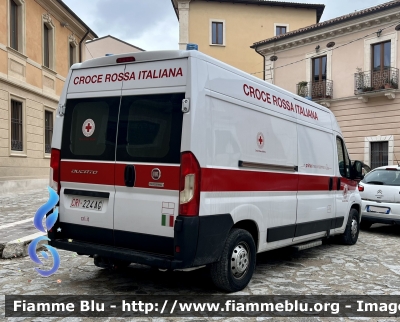 Fiat Ducato X290 
Croce Rossa Italiana 
Comitato Regionale Abruzzo 
Allestimento Elevox 
CRI 224 AG 
Parole chiave: Fiat Ducato_X290 CRI224AG