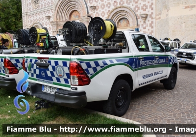 Toyota Hilux IX serie
Protezione Civile
Regione Abruzzo
Allestimento Tekne
Cod.Automezzo 148
Parole chiave: Toyota hilux_IXserie