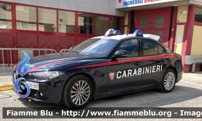 Alfa Romeo Nuova Giulia 
Carabinieri 
Nucleo Operativo Radiomobile 
Allestimento FCA 
CC EE 201
Parole chiave: Alfa-Romeo Nuova_Giulia CCEE201