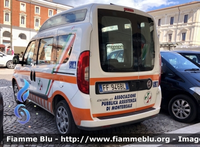 Fiat Doblò XL IV serie 
Associazione Pubblica Assistenza di Montereale 
Allestimento Maf 
Parole chiave: Fiat Doblò_XL_IVserie