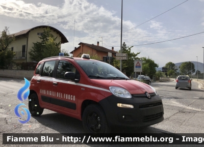 Fiat Nuova Panda 4x4 II Serie 
Vigili del Fuoco 
Comando provinciale di L’Aquila 
Autovettura da Targare 
Parole chiave: Fiat Nuova_Panda_4x4_IIserie