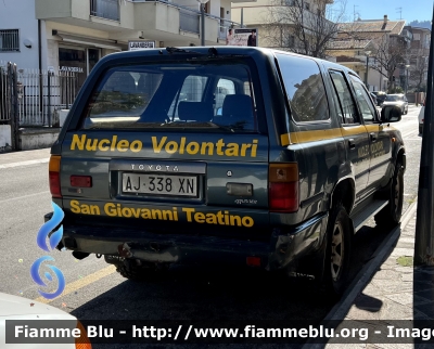 Toyota 4 Runner 
Nucleo Volontari 
Protezione Civile 
San Giovanni Teatino (CH)
Parole chiave: Toyota 4_Runner