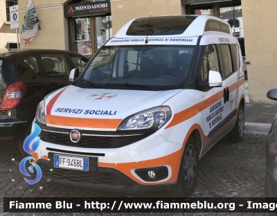 Fiat Doblò XL IV serie 
Associazione Pubblica Assistenza di Montereale 
Allestimento Maf 
Parole chiave: Fiat Doblò_XL_IVserie