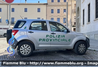 Daihatsu Terios II serie 
Polizia Provinciale 
Regione Abruzzo 
Provincia Di L’Aquila 
Parole chiave: Daihatsu Terios_IIserie