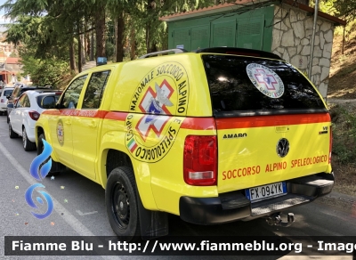 Volkswagen Amarok 
Corpo Nazionale Soccorso Alpino e Speleologico 
CNSAS Abruzzo 
L’Aquila 
Fornitura Nazionale 24 esemplari 
Allestimento Giustozzi 
Parole chiave: Volkswagen Amarok