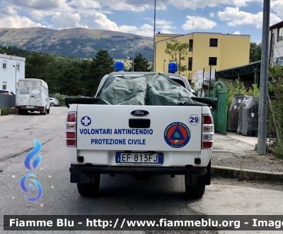 Ford Ranger VII serie 
Pubblica Assistenza Croce Bianca L’Aquila 
Protezione Civile 
Volontari Antincendio 
Parole chiave: Ford Ranger_VIIserie