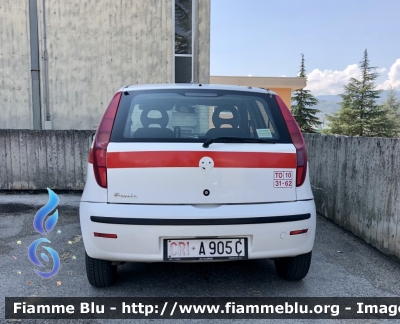 Fiat Punto III serie 
Croce Rossa Italiana 
Comitato di Avezzano 
CRI A905C
Parole chiave: Fiat Punto_IIIserie CRIA905C