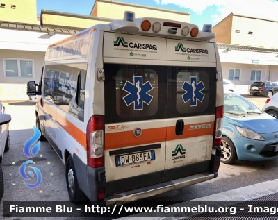 Fiat Ducato X250
ASL n1 Avezzano Sulmona L’Aquila 
118 Abruzzo Soccorso 
Allestimento Fast 
Parole chiave: Fiat Ducato_X250 Ambulanza 