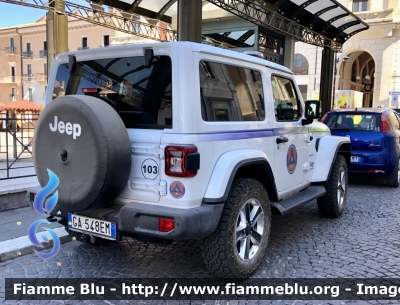 Jeep Wrangler Sahara 
Protezione Civile 
Regione Abruzzo 
Parole chiave: Jeep Wrangler_Sahara