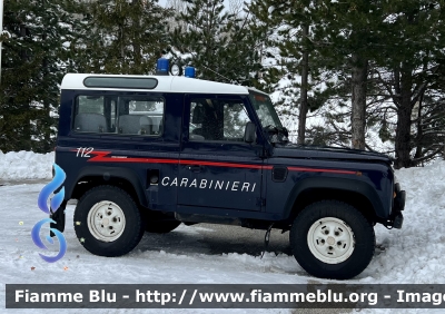 Land Rover Defender 90
Carabinieri 
CC AE 117
Parole chiave: Land-Rover Defender_90 CCAE117