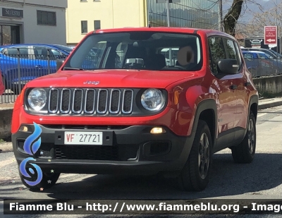 Jeep Renegade
Vigili del fuoco 
Comando provinciale di L’Aquila 
VF 27721
Parole chiave: Jeep Renegade VF27721