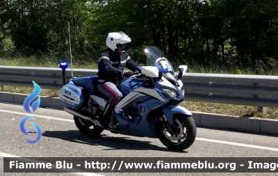 Yamaha FJR 1300 II serie 
Polizia di Stato 
Polizia Stradale 
Allestimento Elevox 
POLIZIA G3161
In Scorta al Giro d’Italia 
Moto “8”
Parole chiave: Yamaha_FJR1300 IIserie Polizia Stradale Giro d’Italia