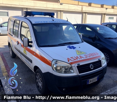 Fiat Doblò II serie 
Misericordia di L’Aquila 
Ambulanza 
Allestimento Mariani Fratelli 
Parole chiave: Fiat Doblò_IIserie Ambulanza