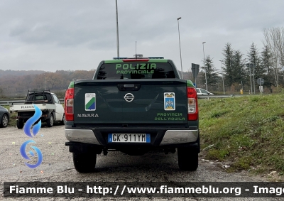 Nissan Navara IV serie 
Polizia Provinciale 
Regione Abruzzo 
Provincia delL’Aquila 
Parole chiave: Nissan Navara_IVserie