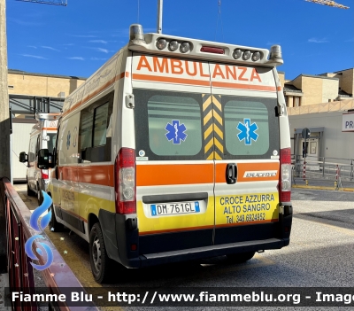 Fiat Ducato X250
Croce Azzurra Alto Sangro 
Allestimento Cevi 
Parole chiave: Fiat Ducato_X250 Ambulanza