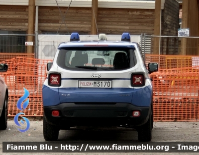 Jeep Renegade 
Polizia di Stato 
POLIZIA M3170
Parole chiave: Jeep Renegade POLIZIAM3170