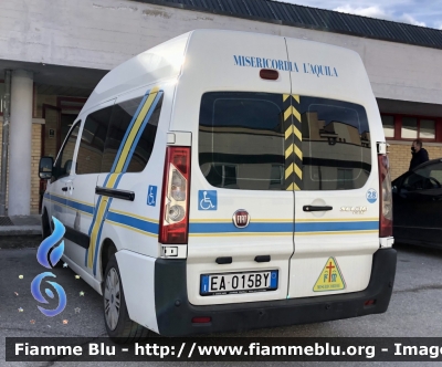 Fiat Scudo Maxi IV serie 
Misericordia di L’Aquila 
Allestimento Mariani Fratelli 
Parole chiave: Fiat Scudo_Maxi_IVserie