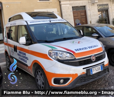 Fiat Doblò XL IV serie 
Associazione Pubblica Assistenza di Montereale 
Allestimento Maf 
Parole chiave: Fiat Doblò_XL_IVserie