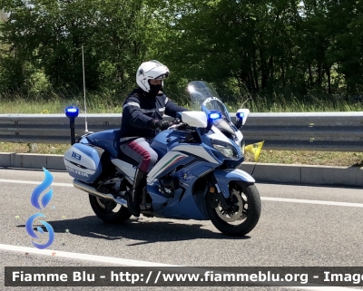 Yamaha FJR 1300 II serie 
Polizia di Stato 
Polizia Stradale 
Allestimento Elevox 
POLIZIA G3103
In Scorta al Giro d’Italia 
Moto “Gialla” 
Parole chiave: Yamaha_FJR1300 IIserie Polizia Stradale Giro d’Italia