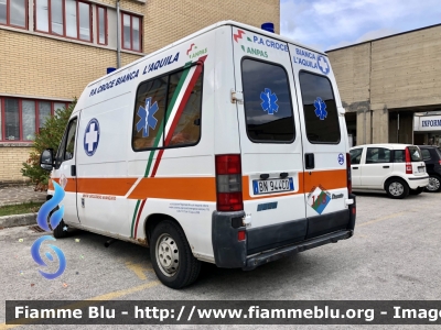 Fiat Ducato II serie 
Pubblica Assistenza Croce Bianca L’Aquila 
Parole chiave: Fiat Ducato_IIserie Ambulanza