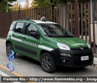 Fiat Nuova Panda 4x4 II serie 
Carabinieri 
Comando Carabinieri unità per la tutela Forestale Ambientale ed Agroalimentare 
Allestimento Elevox 
CC DM 440 
Parole chiave: Fiat Nuova_Panda_4x4_IIserie CCDM440