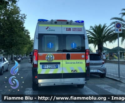 Fiat Ducato X290
Soccorso Amico Mosciano Sant’Angelo 
Allestimento Vision 
Parole chiave: Fiat Ducato_X290 Ambulanza