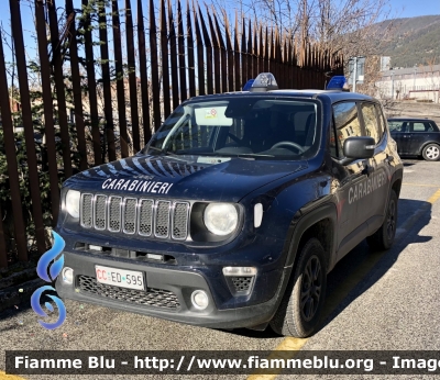 Jeep Renegade restyle 
Carabinieri 
CC ED 595 
Parole chiave: Jeep Renegade_restyle CCED595