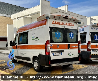 Fiat Ducato X250 
Protezione Civile 
ASD SAM L’Aquila Soccorso 
Allestimento Orion 
Parole chiave: Fiat Ducato_X250 Ambulanza