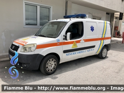 Fiat Doblò II serie 
Misericordia di L’Aquila 
Ambulanza 
Parole chiave: Fiat Doblò_IIserie Ambulanza