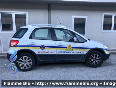 Fiat Sedici restyle 
Misericordia di L’Aquila 
Servizio di Protezione Civile 
Parole chiave: Fiat Sedici_restyle