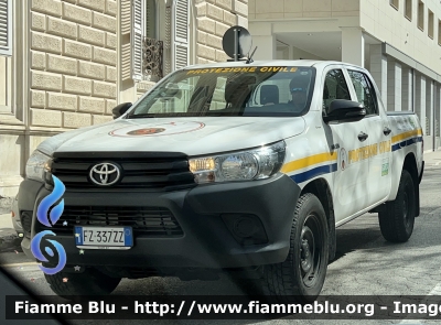 Toyota Hilux VIII serie 
Protezione Civile 
Automezzo Acquistato con il contributo della fondazione Francesco Cannavo’ 
Parole chiave: Toyota Hilux_VIIIserie