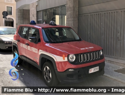 Jeep Renegade 
Vigili del Fuoco 
Comando provinciale di L’Aquila 
VF 28769
Parole chiave: Jeep Renegade VF28769