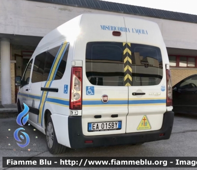 Fiat Scudo Maxi IV serie 
Misericordia di L’Aquila 
Allestimento Mariani Fratelli 
Parole chiave: Fiat Scudo_Maxi_IVserie