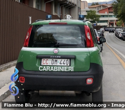 Fiat Nuova Panda 4x4 II serie 
Carabinieri 
Comando Carabinieri unità per la tutela Forestale Ambientale ed Agroalimentare 
Allestimento Elevox 
CC DM 440 
Parole chiave: Fiat Nuova_Panda_4x4_IIserie CCDM440