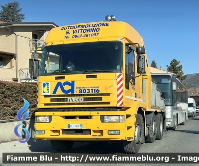 Iveco EuroTech 
ACI 
Automobile Club D’Italia 
Carro Soccorso Mezzi Pesanti 
Allestimento Isoli 
Parole chiave: Iveco EuroTech