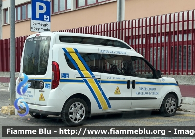 Fiat Doblò XL IV serie 
Misericordia di Magliano dei Marsi 
Allestimento MAF
Parole chiave: Fiat Doblò_XL_IVserie