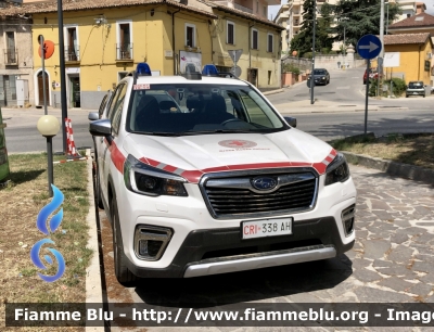 Subaru Forester E-Boxer 
Croce Rossa Italiana 
Comitato di L’Aquila 
Allestimento Cita Seconda 
CRI 338 AH
Parole chiave: Subaru Forester_E-Boxer CRI338AH