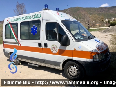 Fiat Ducato III serie 
Pubblica assistenza Gran Sasso Soccorso 
Allestimento Mariani fratelli 
Parole chiave: Ambulanza gran sasso soccorso L’Aquila