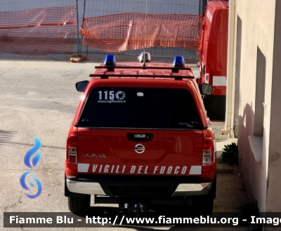 Nissan Navara IV serie 
Vigili del Fuoco 
Comando provinciale di L’Aquila 
Servizio Telecomunicazioni 
Centro TLC Abruzzo 
Allestimento Cita Seconda 

Parole chiave: Nissan Navara_IVserie