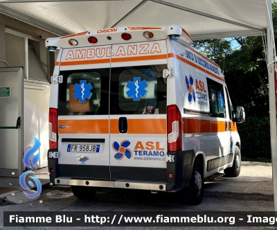 Fiat Ducato X290
ASL n4 di Teramo 
118 Abruzzo Soccorso 
Allestimento Orion 
Parole chiave: Fiat Ducato_X290 Ambulanza